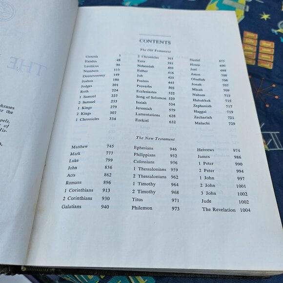 The Living Bible Paraphrased Hardcover 1971 2nd Edition Tyndale House Publishers - Picture 4 of 13